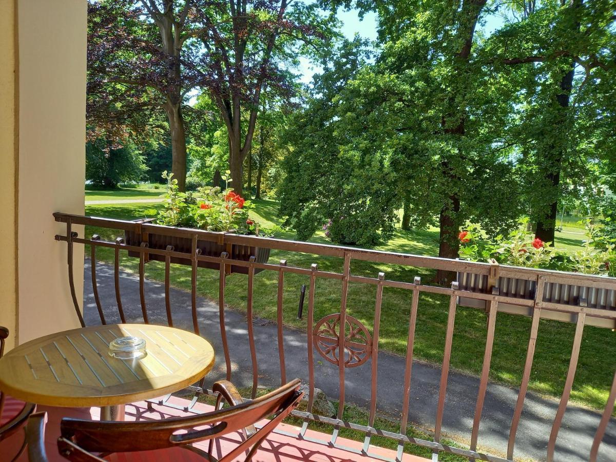 Parkhotel Bad Schandau Bagian luar foto