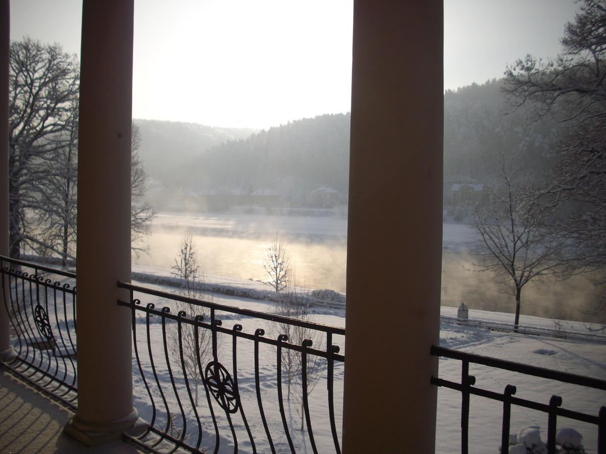 Parkhotel Bad Schandau Bagian luar foto