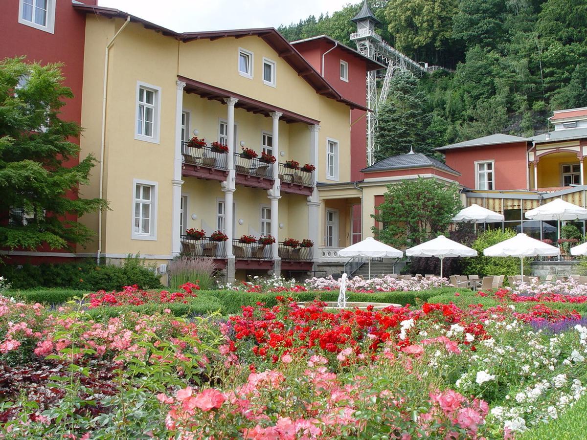Parkhotel Bad Schandau Bagian luar foto