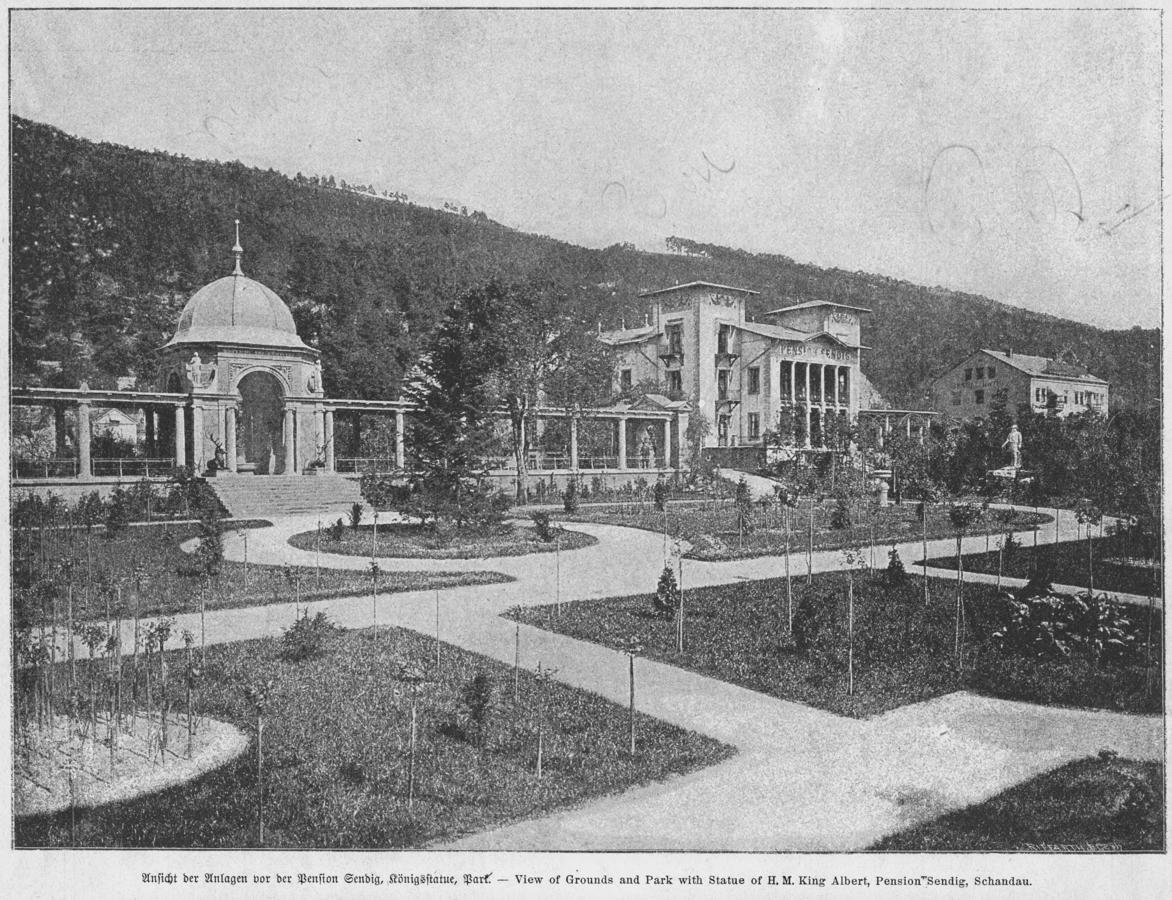 Parkhotel Bad Schandau Bagian luar foto