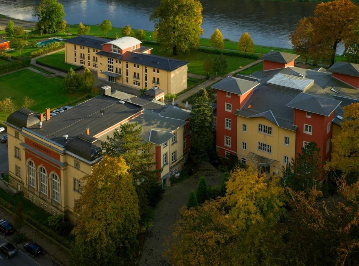 Parkhotel Bad Schandau Bagian luar foto