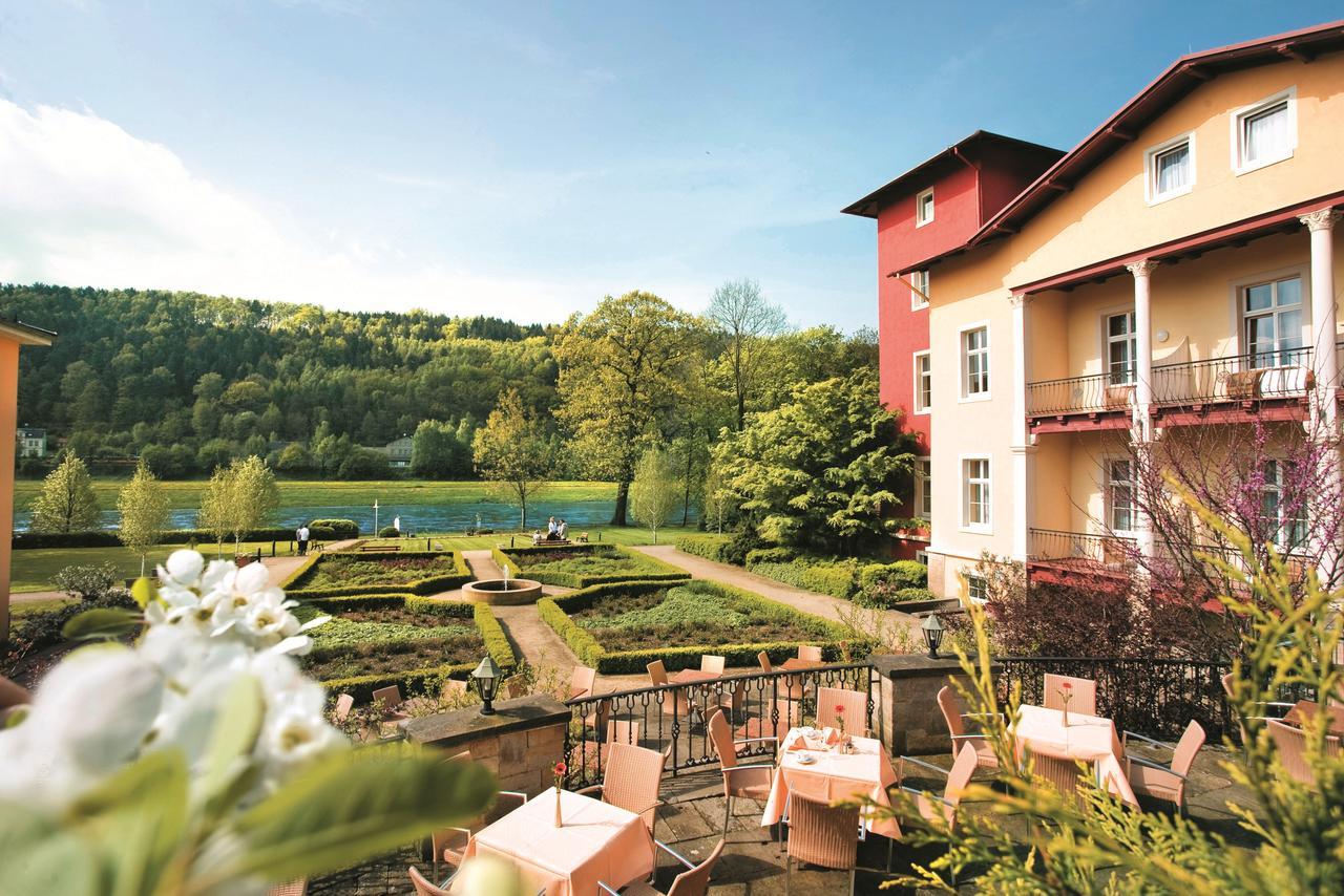 Parkhotel Bad Schandau Bagian luar foto