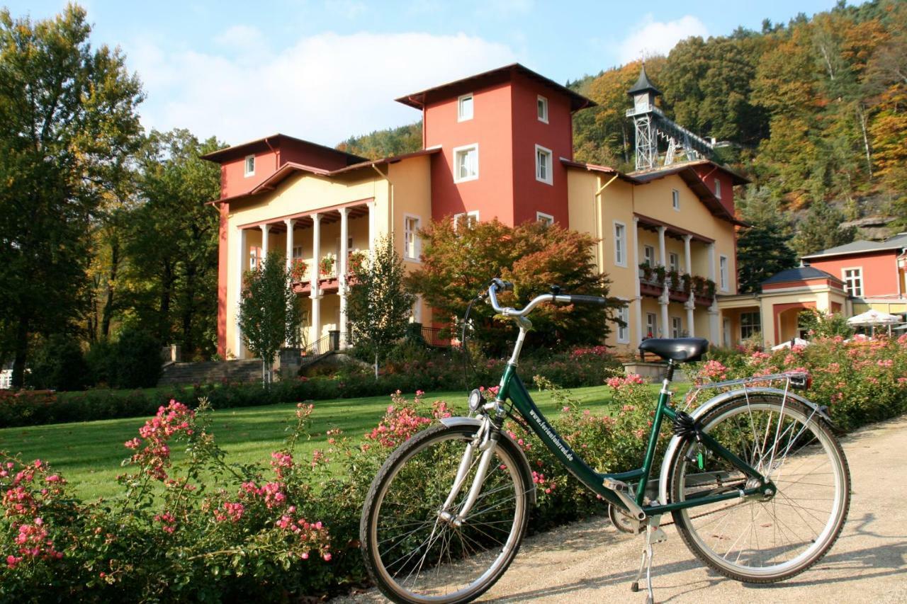 Parkhotel Bad Schandau Bagian luar foto
